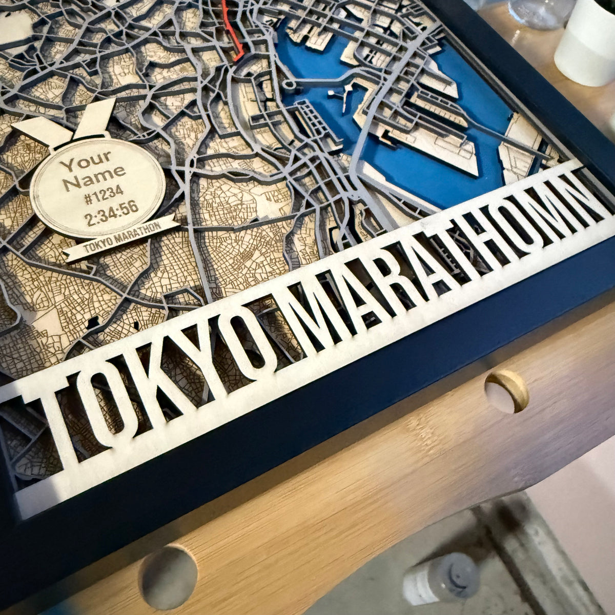 Tokyo Marathon Route Map