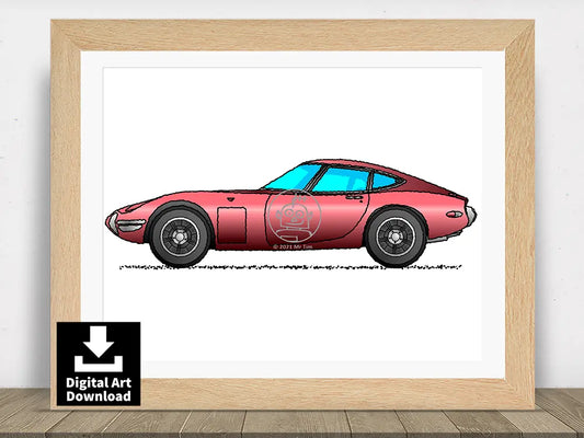 James Bond Car – 1967 Toyota 2000GT E030