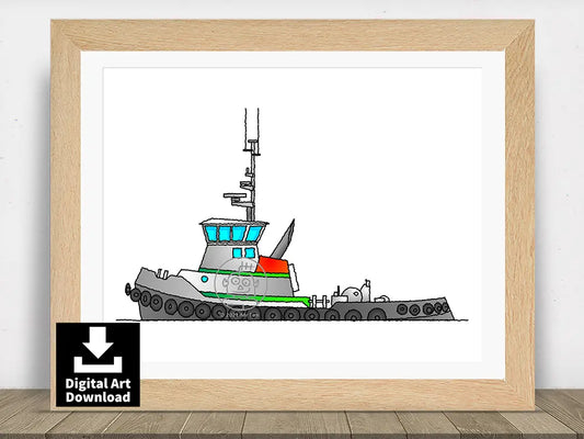 Tug Boat E047