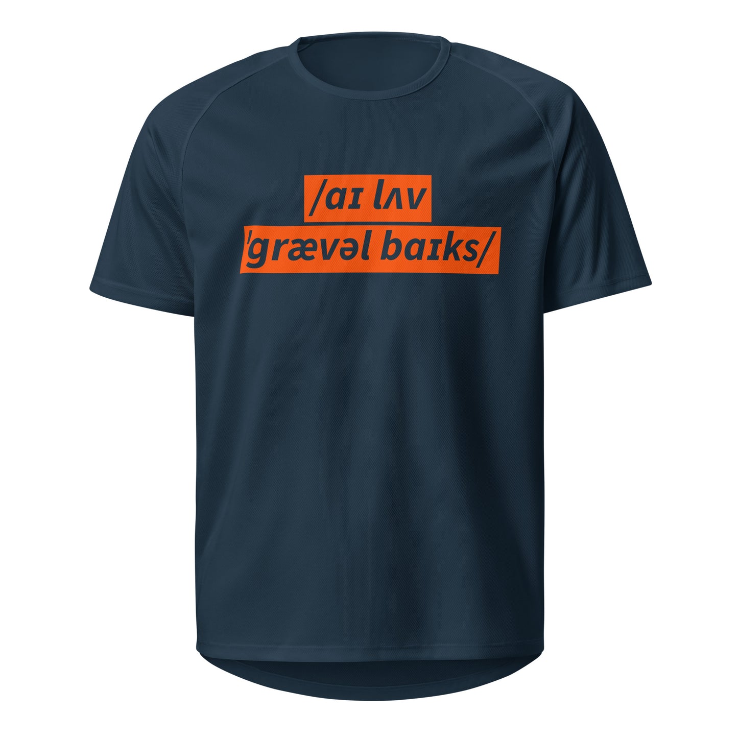 I Love Gravel Bikes – サイクリングスポーツジャージ(大人用)