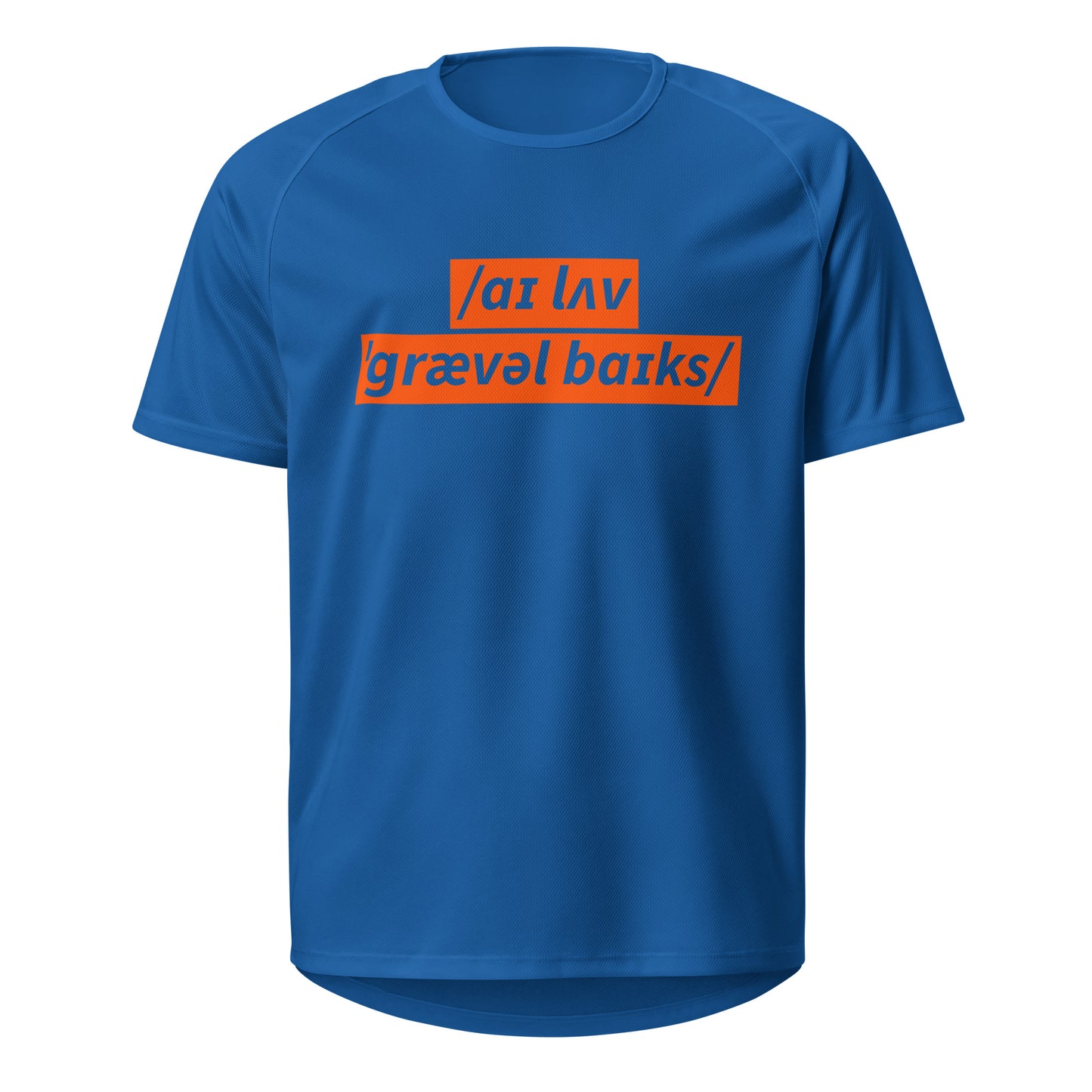 I Love Gravel Bikes – サイクリングスポーツジャージ(大人用)