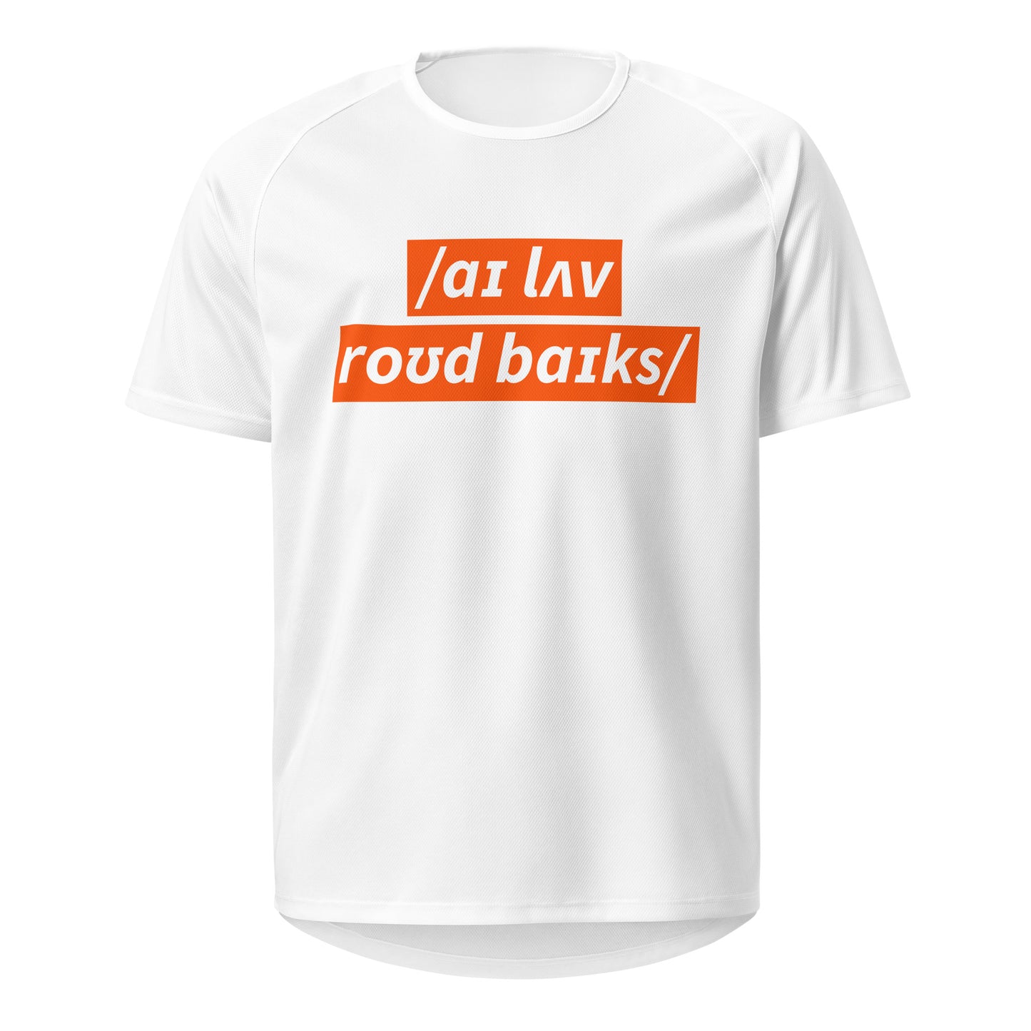 I Love Road Bikes – サイクリングスポーツジャージ(大人用)
