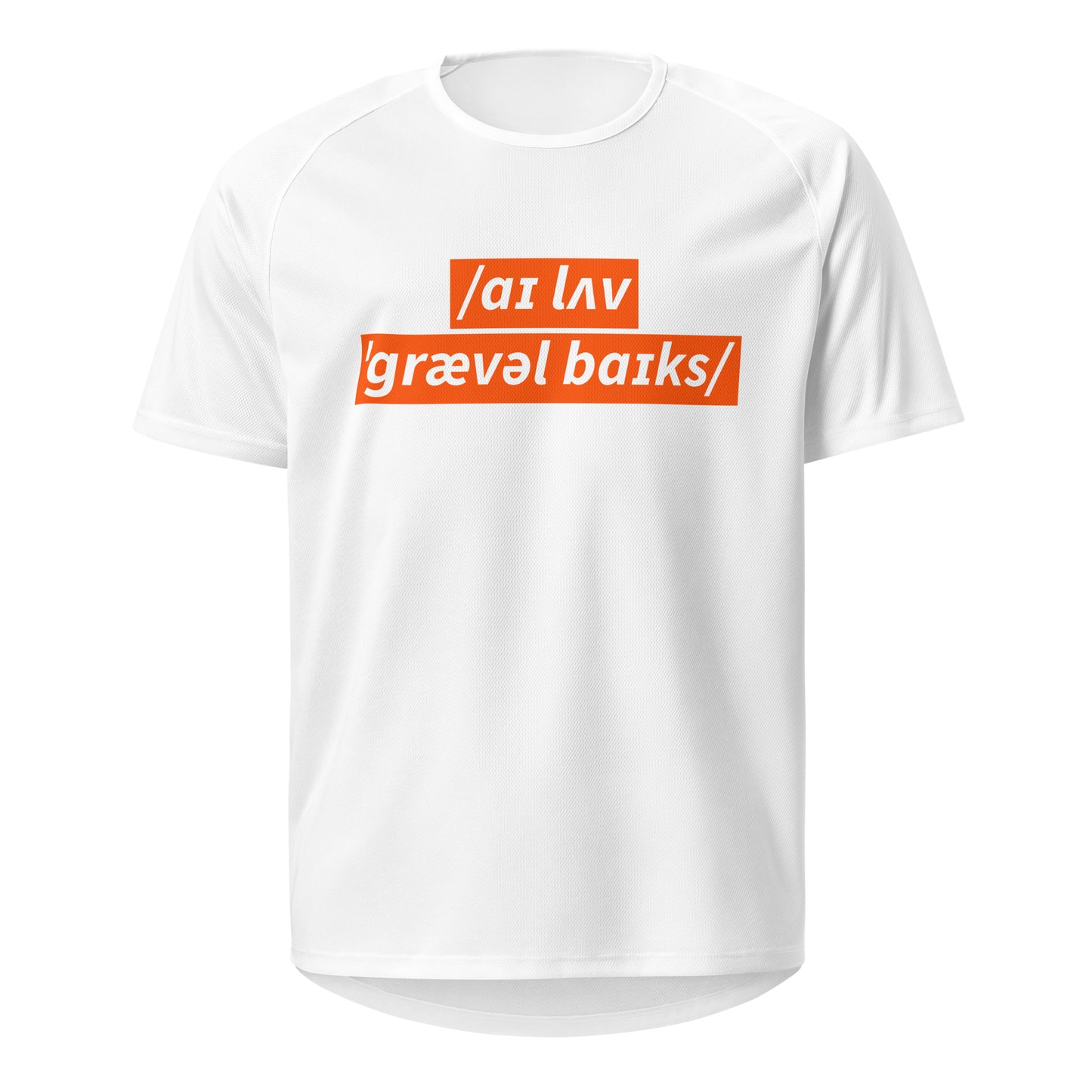 I Love Gravel Bikes – サイクリングスポーツジャージ(大人用)