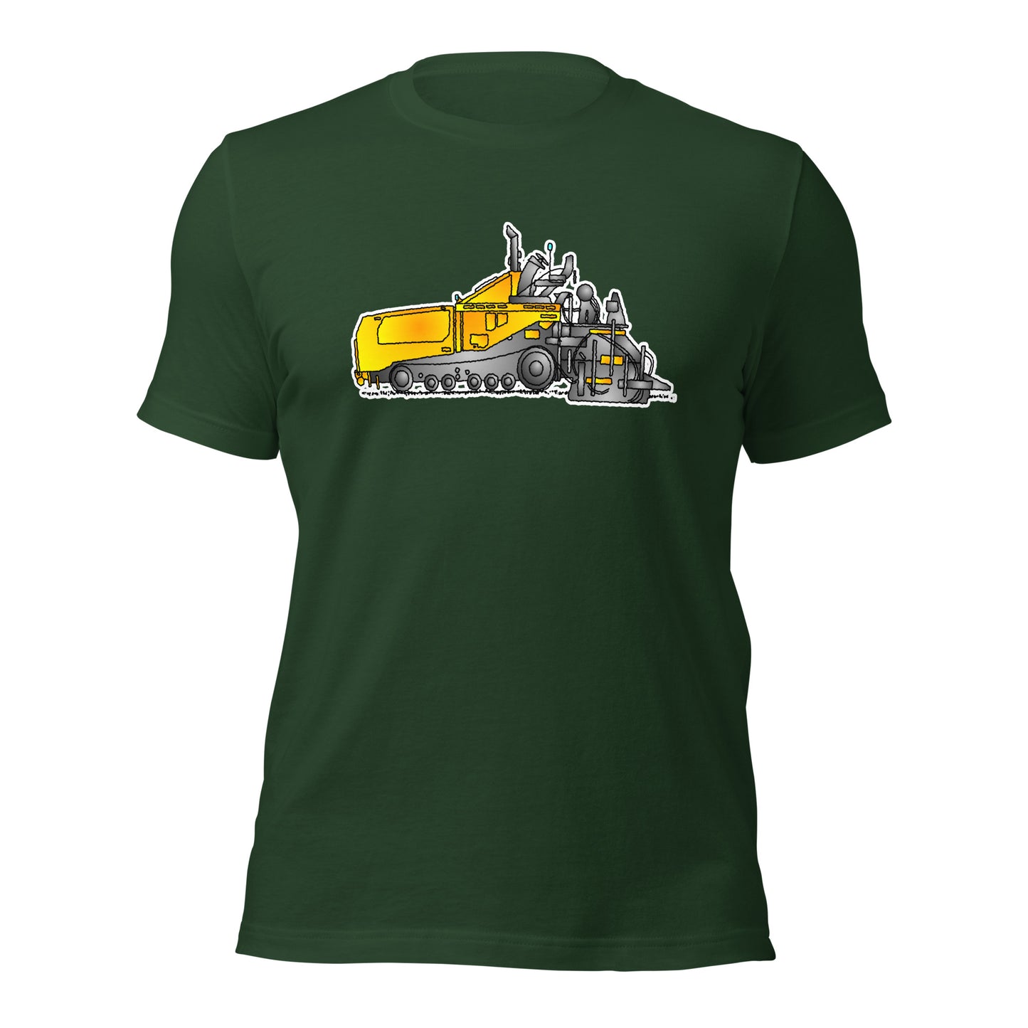 Asphalt Paver T-Shirt, Adult AT011