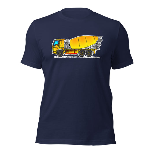 Concrete Mixer T-Shirt, Adult
