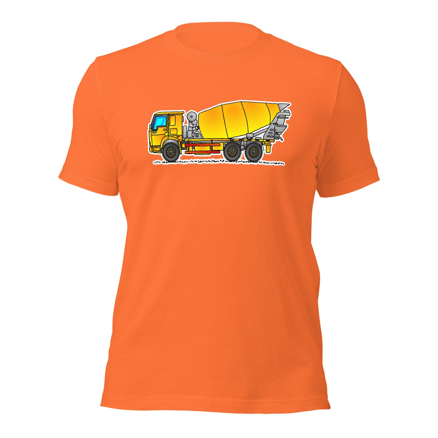 Concrete Mixer T-Shirt, Adult AT015