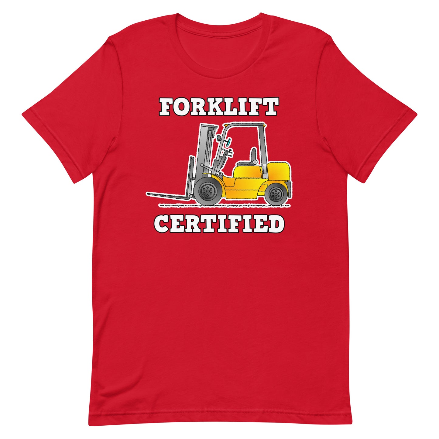 Forklift Certified T-Shirt, Adult