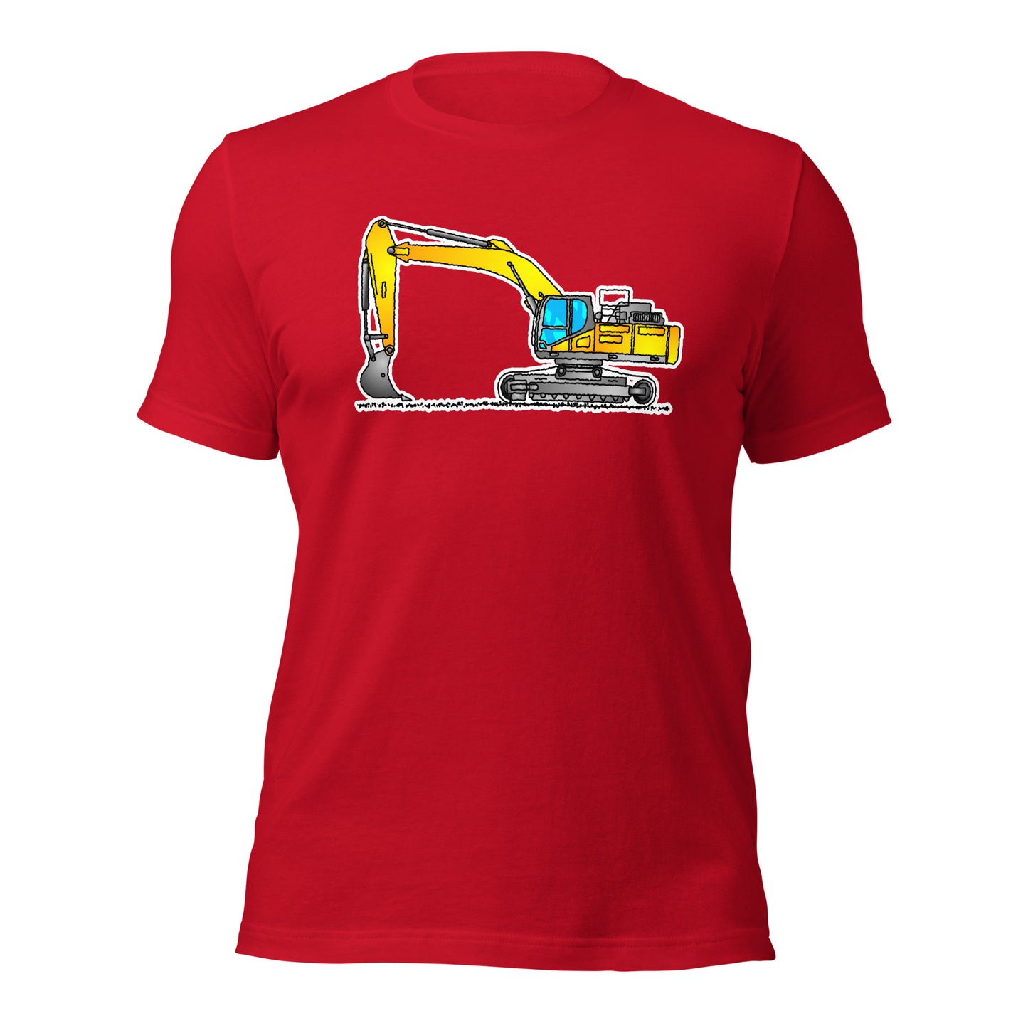 Excavator T-Shirt, Adult AT009