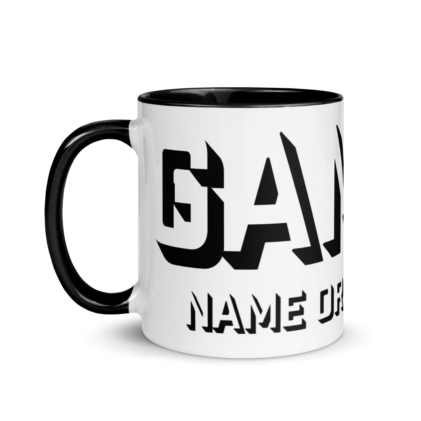 Gamer Mug, Personalized, 6 Colors M034