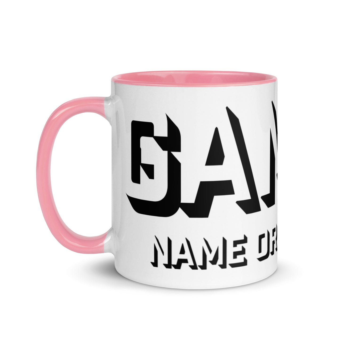 Gamer Mug, Personalized, 6 Colors M034