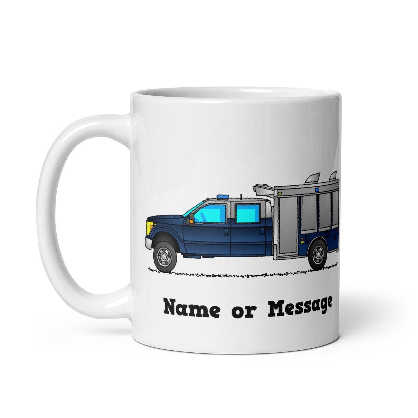 Personalized Police K9 Units Car Mug