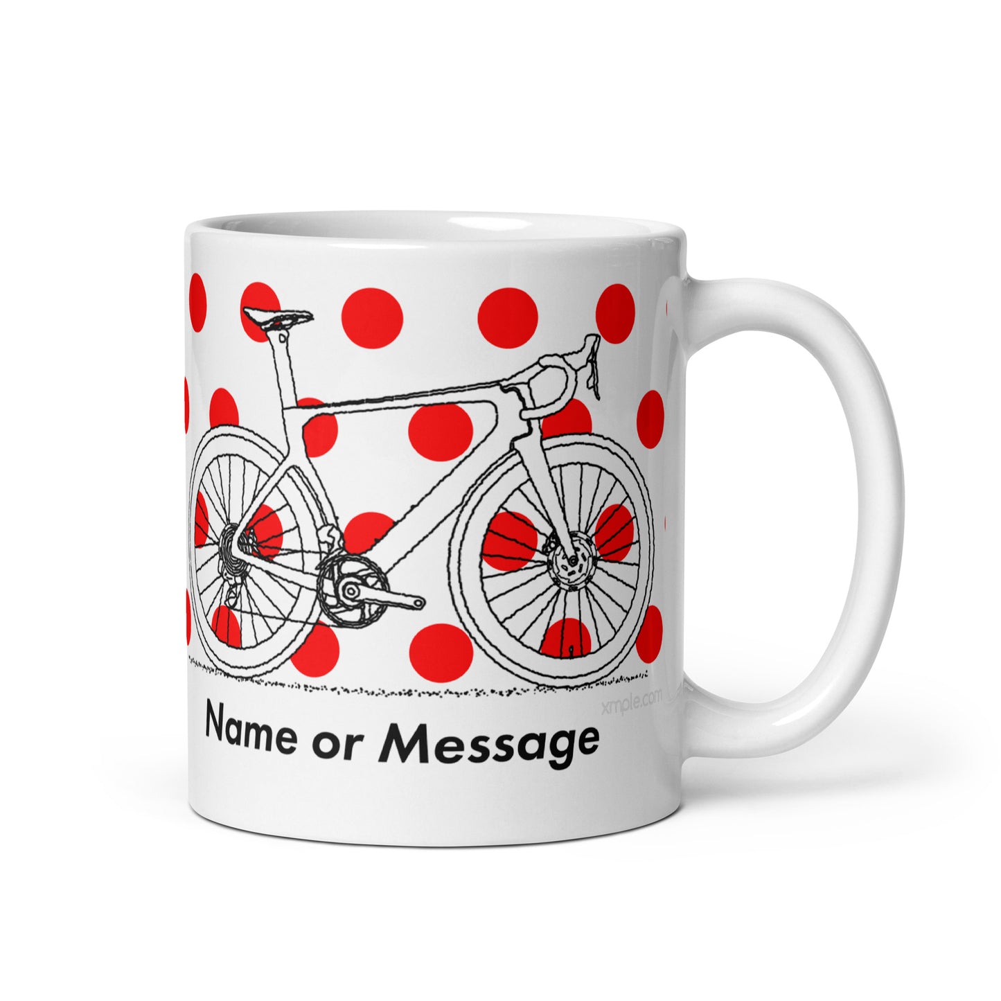 Sir Velo Bicycle Mug – Custom Cyclist Coffee Cup