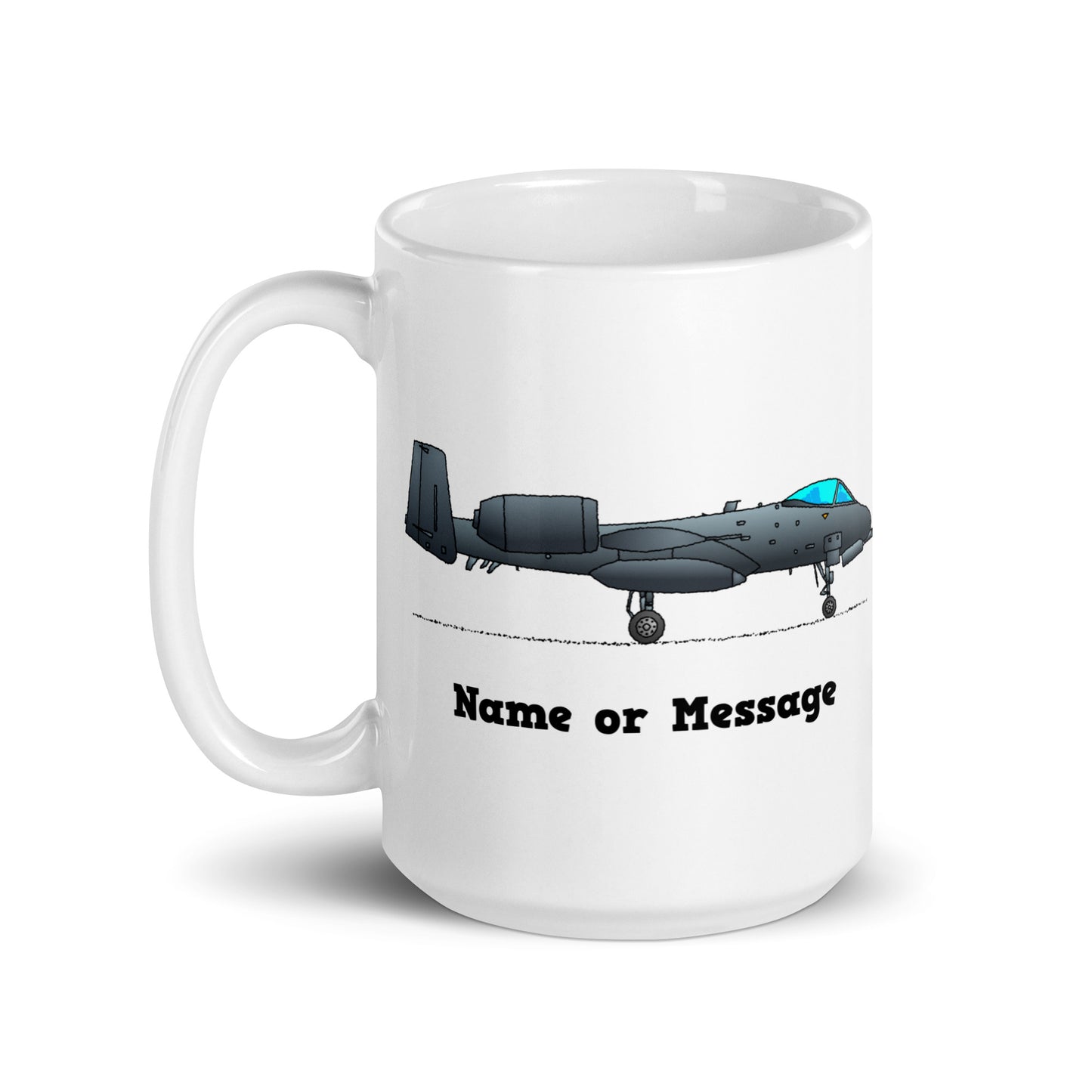 A-10 Thunderbolt Mug, Personalized