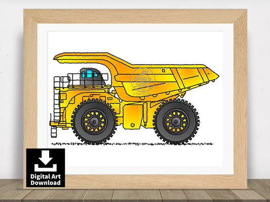 Dump Truck E016