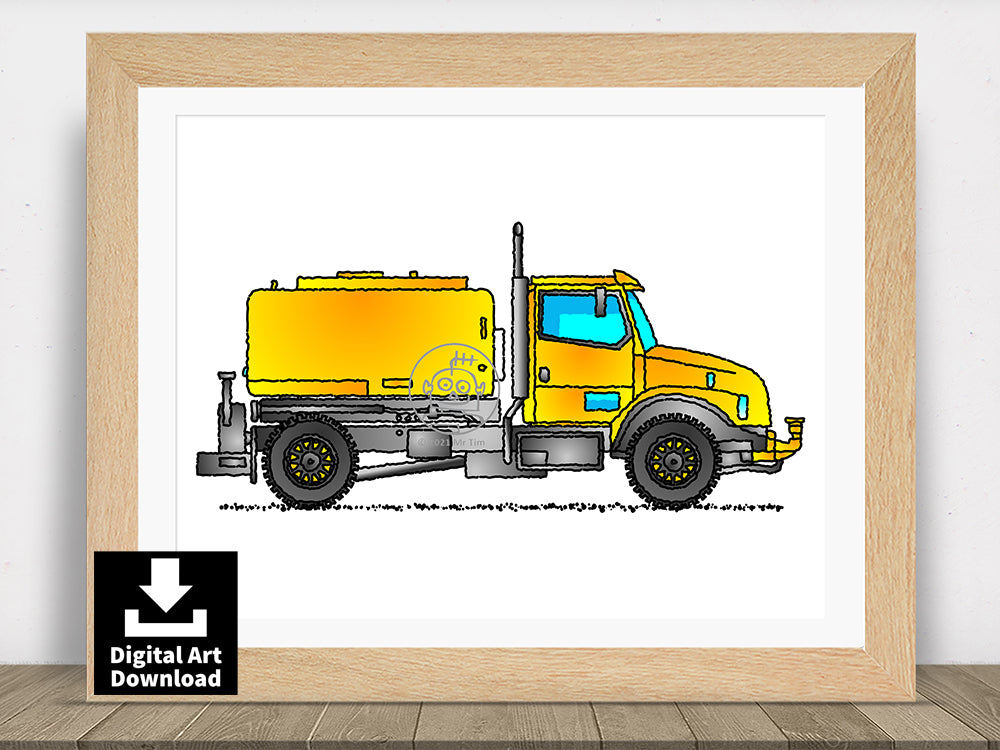 Yellow Water Truck E012