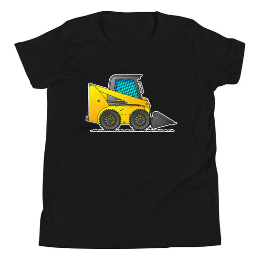 スキッドステアTシャツ、ユース