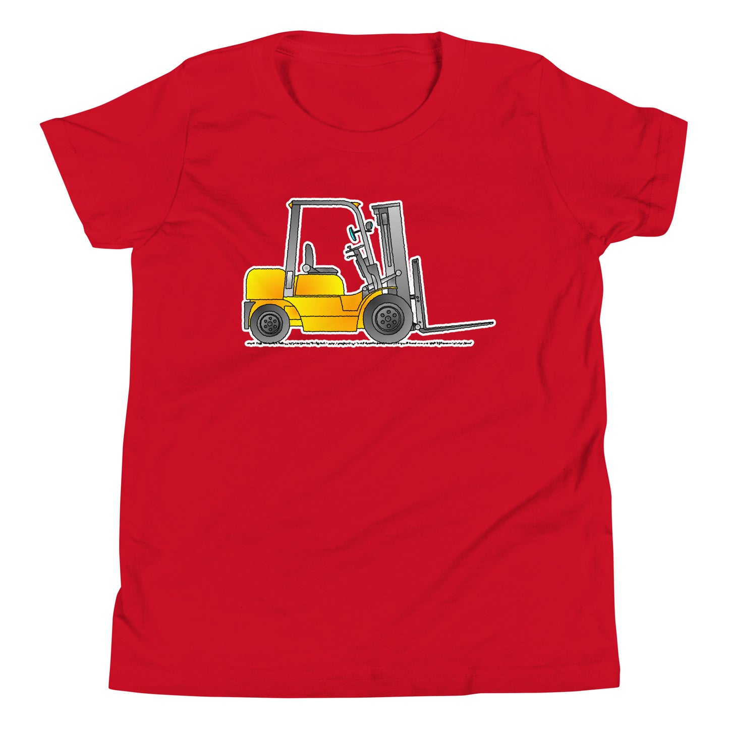 Forklift Truck T-Shirt, Youth