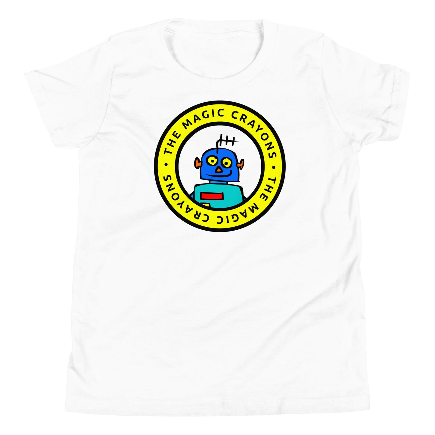 ユース向け「ザ・マジック・クレヨン」Tシャツ。