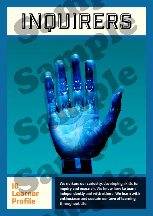 MYP Learner Profiles Posters for Design, Robotics, and Computing. Digital Download.