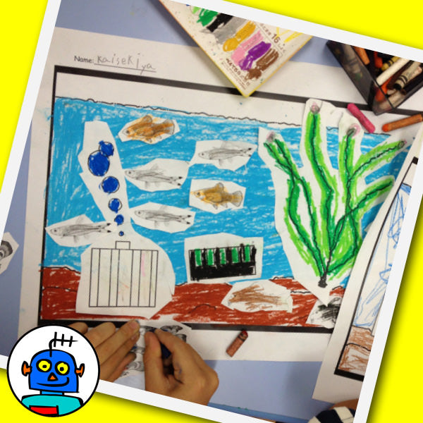 Fish Tank Art Craft | Digital Download