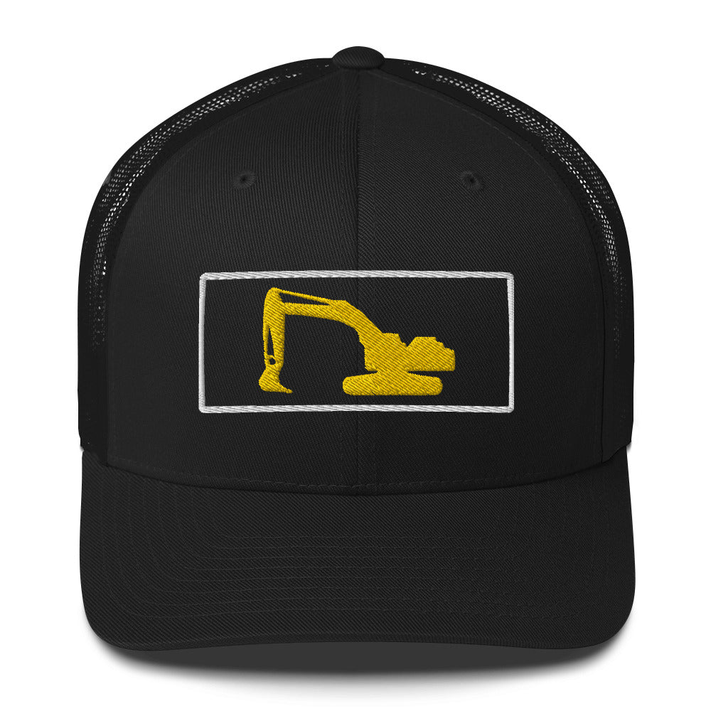 Excavator Truckers Cap, Adult C003