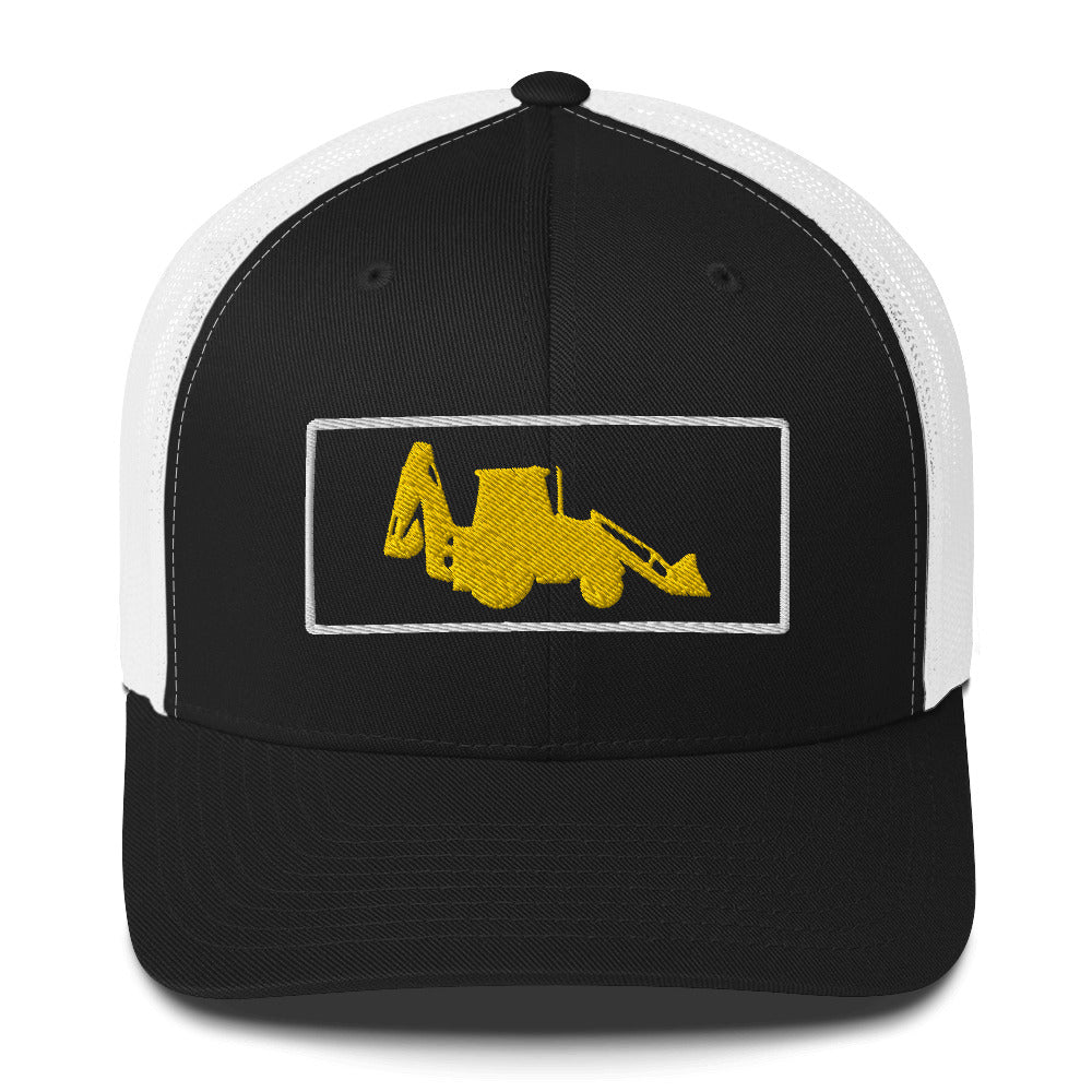 Backhoe Trucker Cap, Adult C004