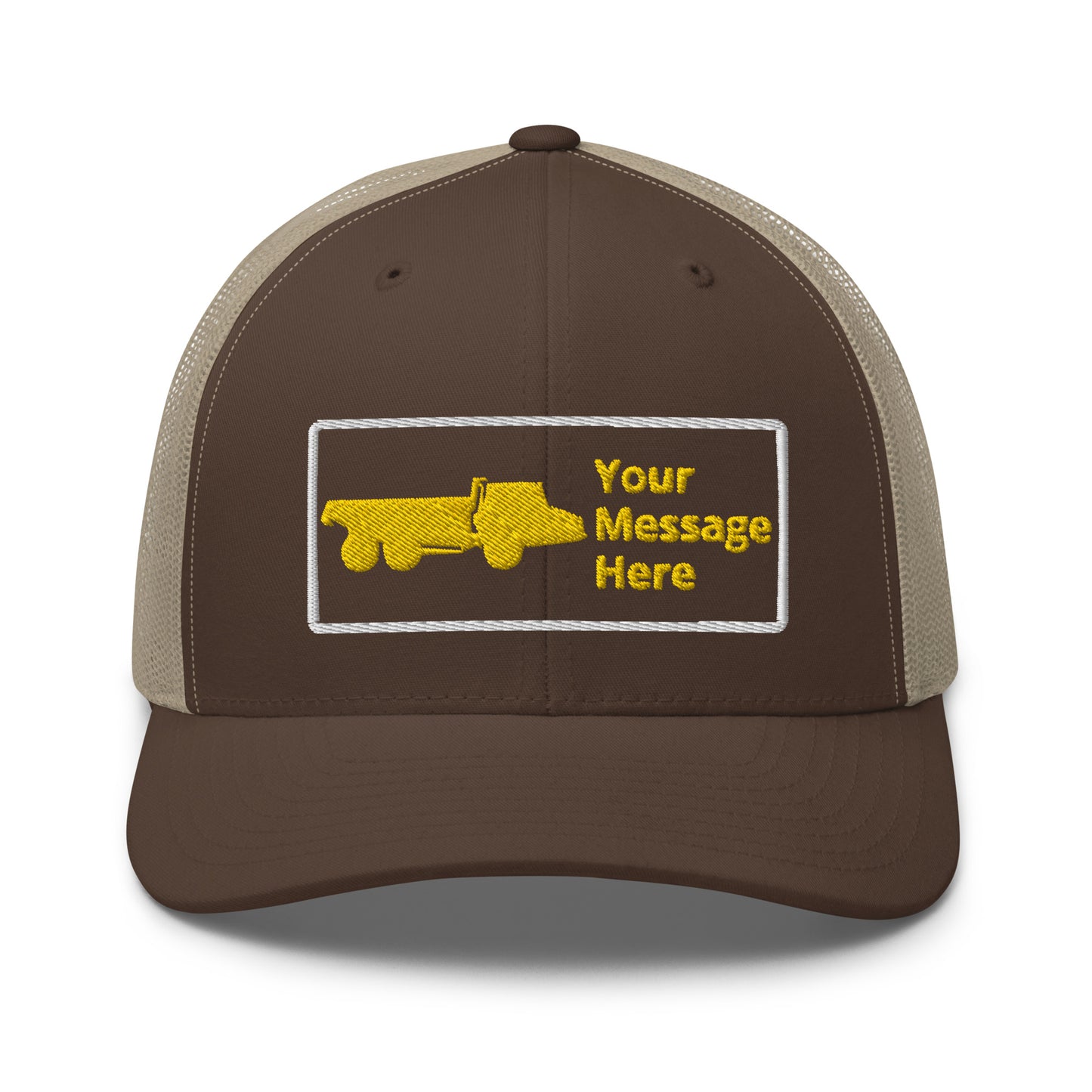 Articulated Hauler Truckers Hat, Adult, Personalized C026