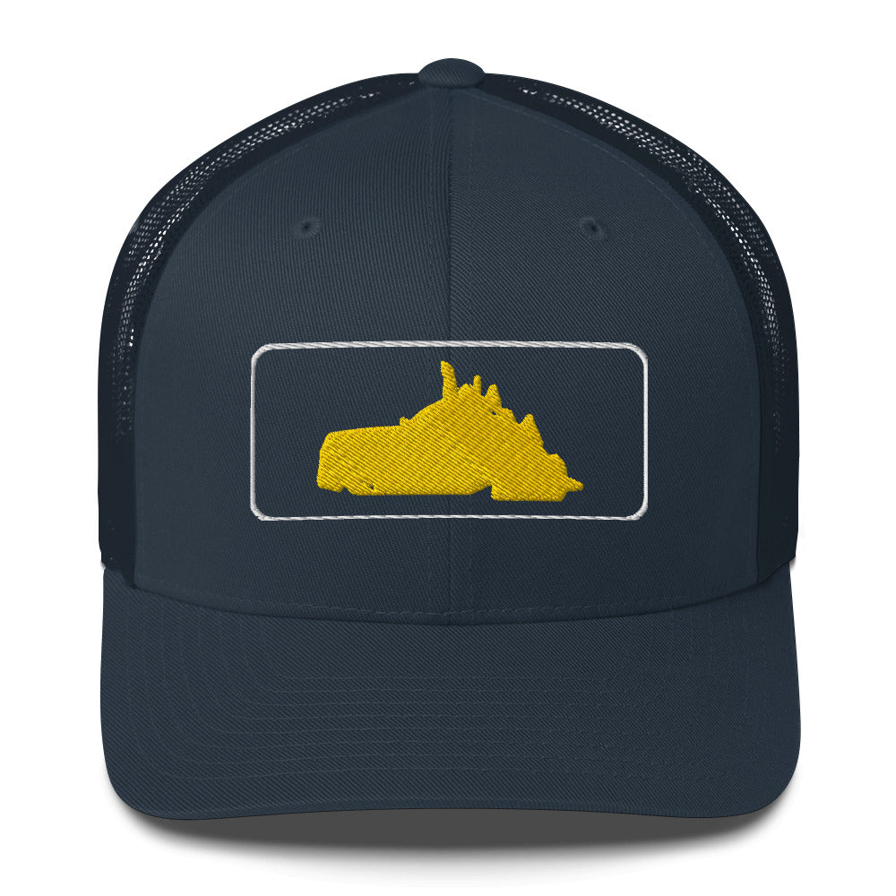 Asphalt Paver Trucker Cap C007