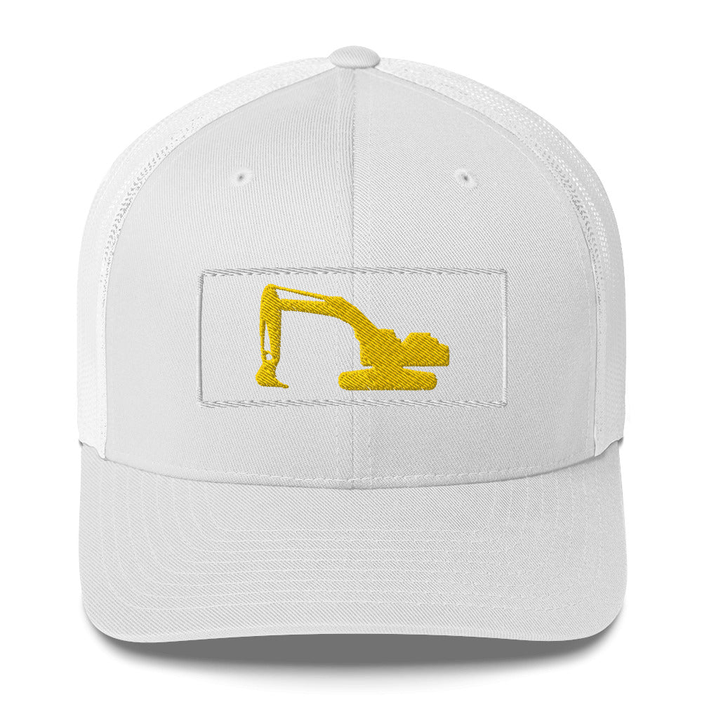Excavator Truckers Cap, Adult C003