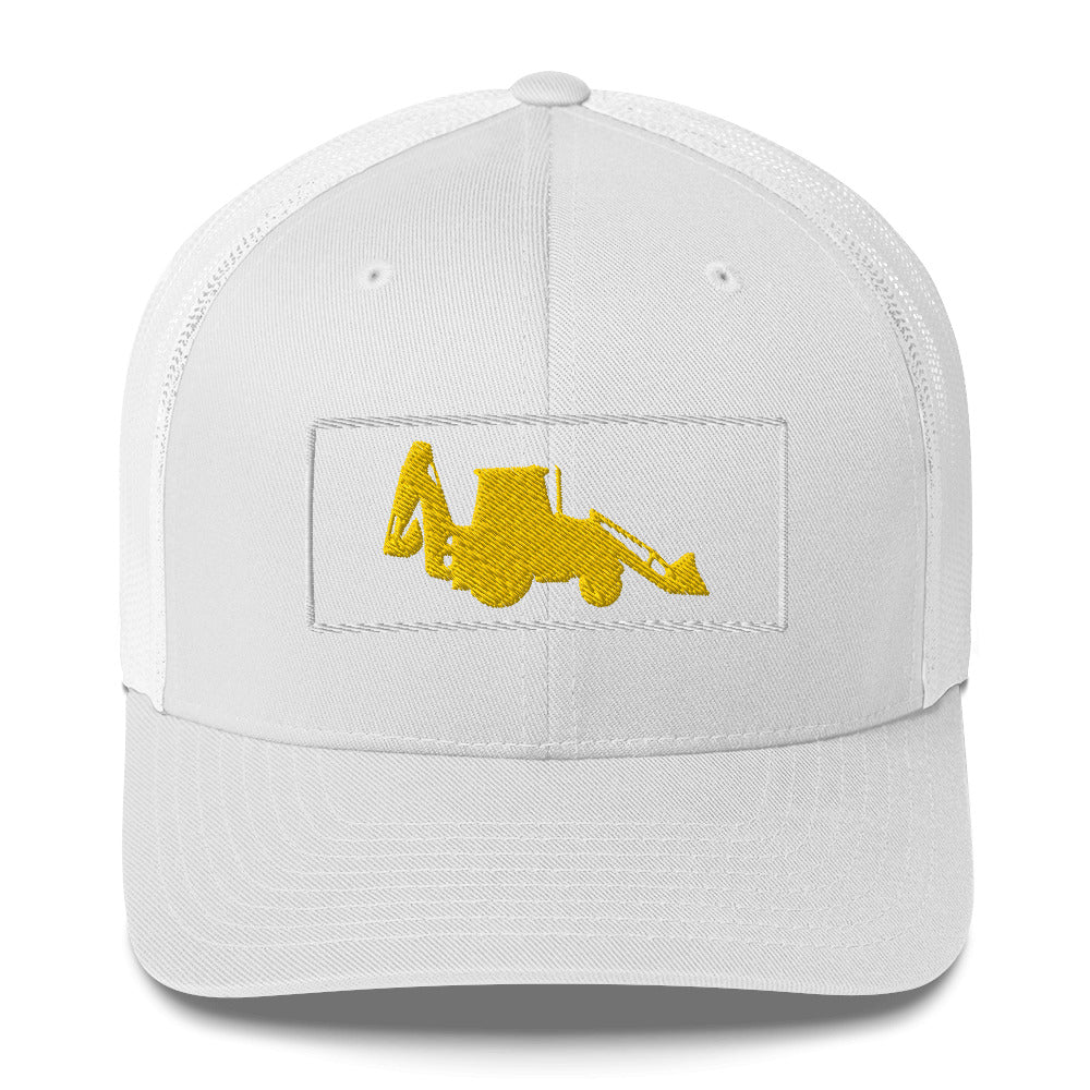 Backhoe Trucker Cap, Adult C004