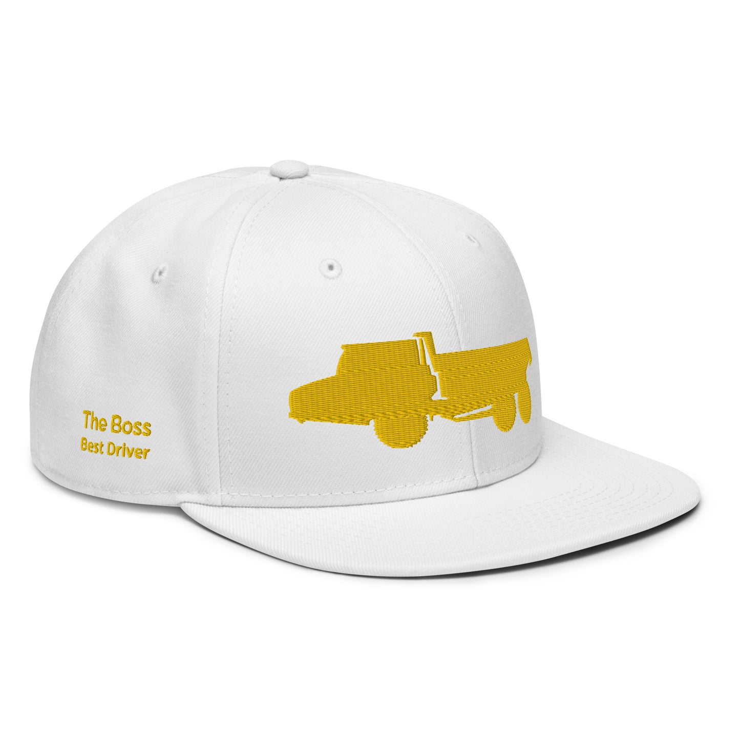 Hauler Truck Snapback Cap, Adult, Personalized C023