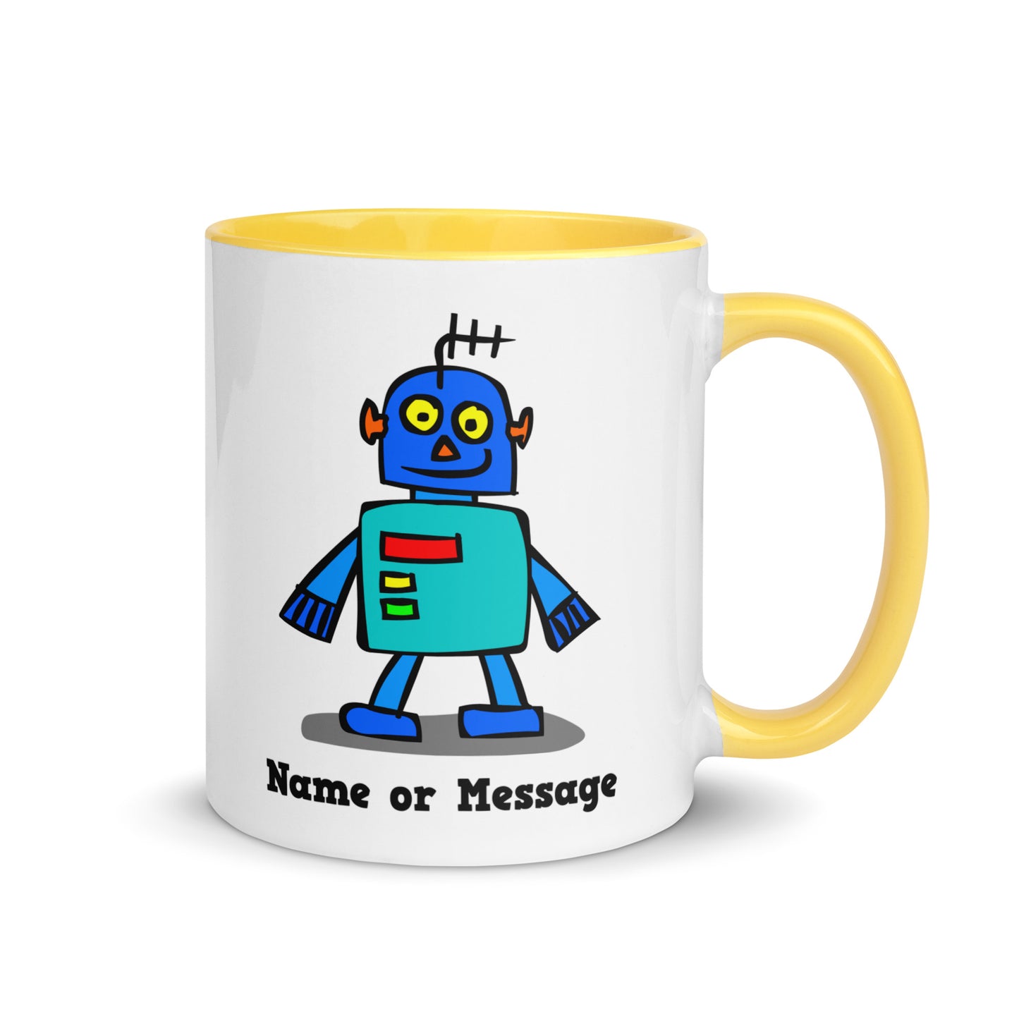 The Magic Crayons Robots Mug, 6 Colors