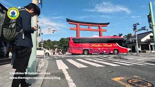 Cycling in Japan: Enoshima to Kamakura Loop, GoPro 12, 4K 60fps Linear Plus, Bianchi Infinito XE
