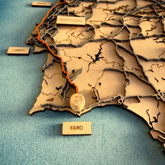 Cycling from La Coruña to Faro – A 1,065 km Journey Across Spain and Portugal