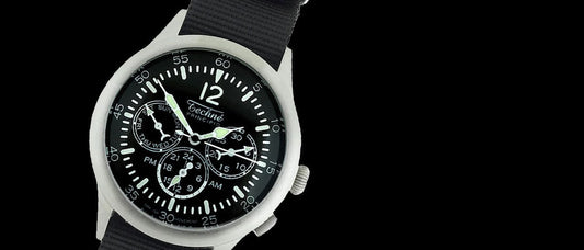 Techne 39.5mm Merlin Quartz Aviator 246.022 Watch Review