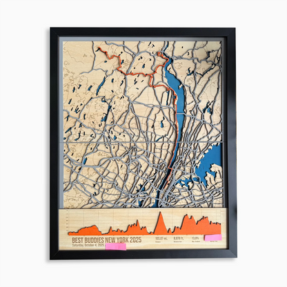 Custom Strava Route Map