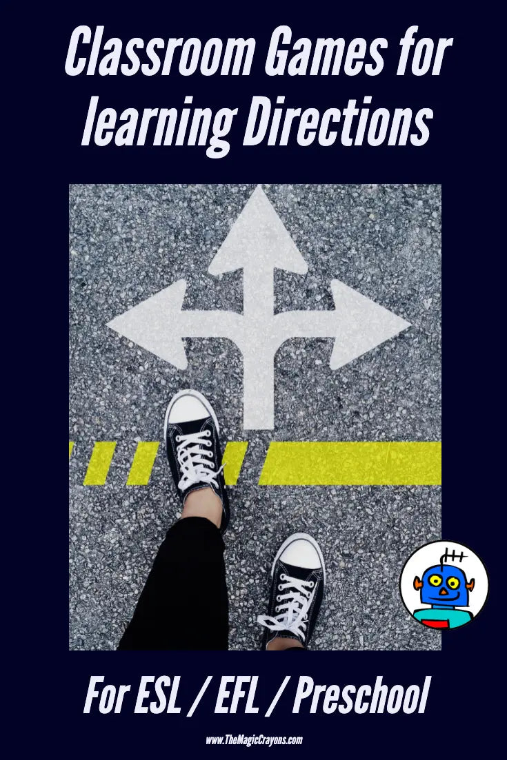 Free Directions Games and Activities for the ESL English Classroom ...
