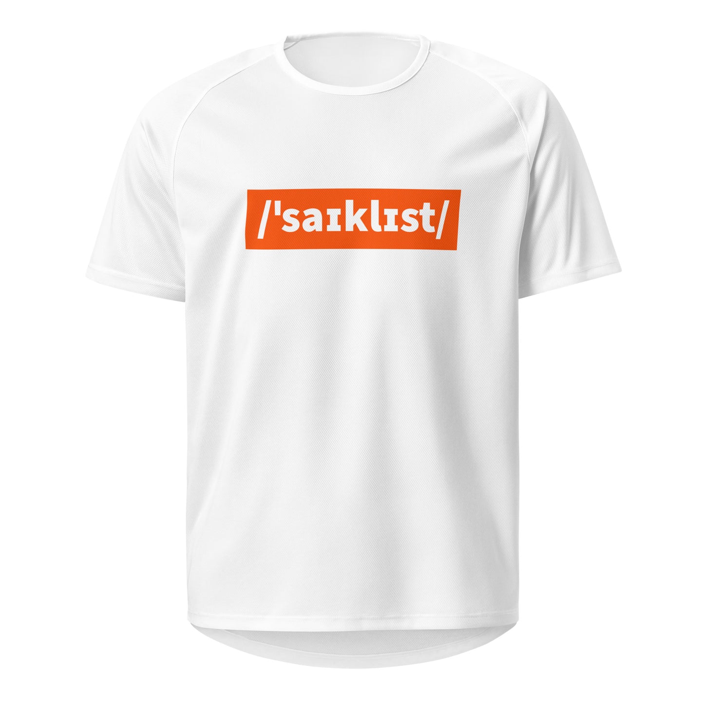 Cyclist Sports Jersey, Phonetic, Adult Cyclist