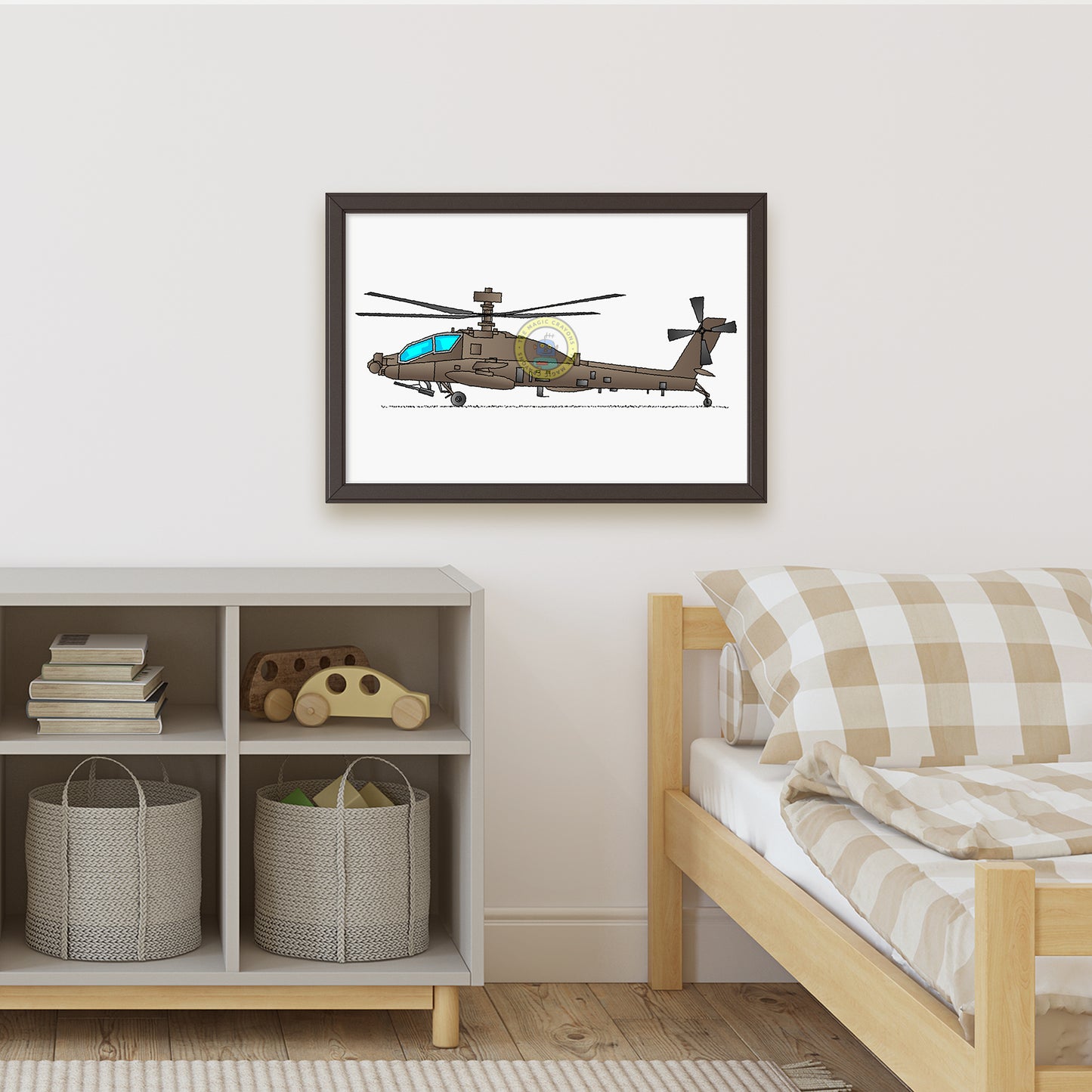 AH-64 アパッチ ポスター R086
