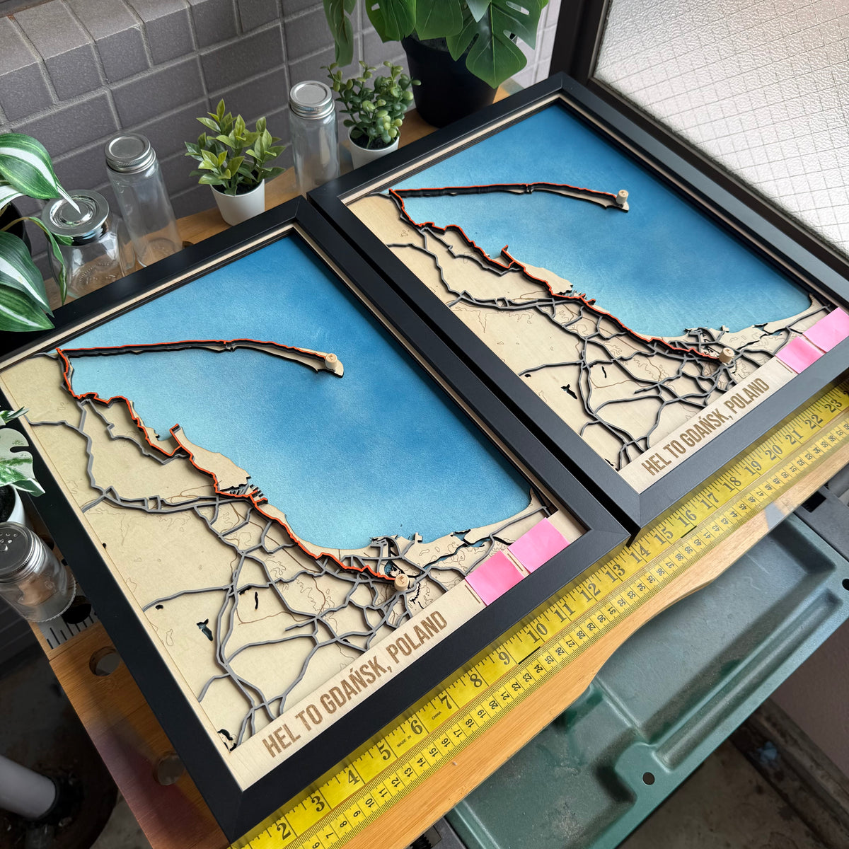 Custom Cycling Route Map
