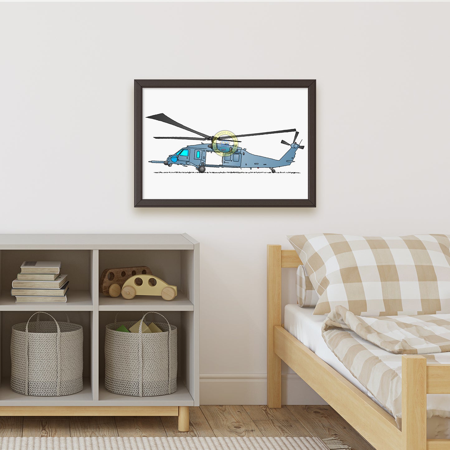 Black Hawk Helicopter Poster R110