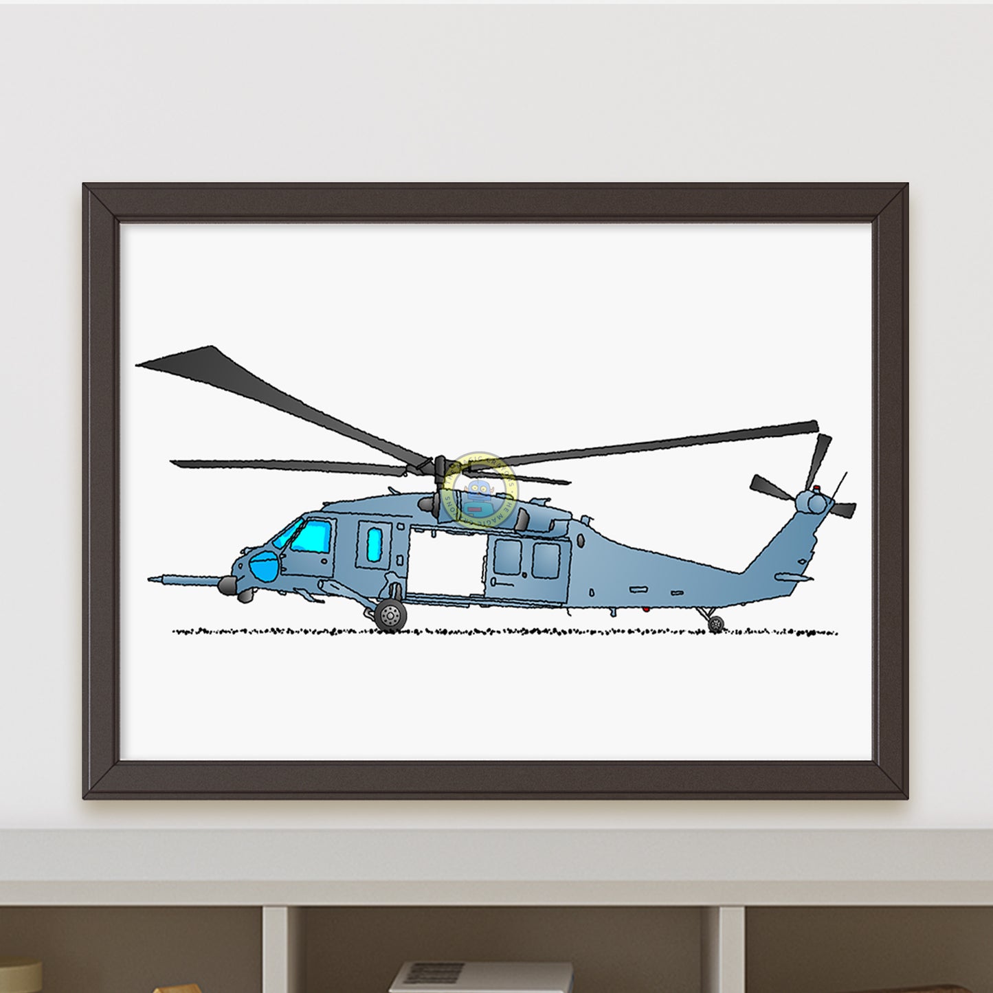 Black Hawk Helicopter Poster R110