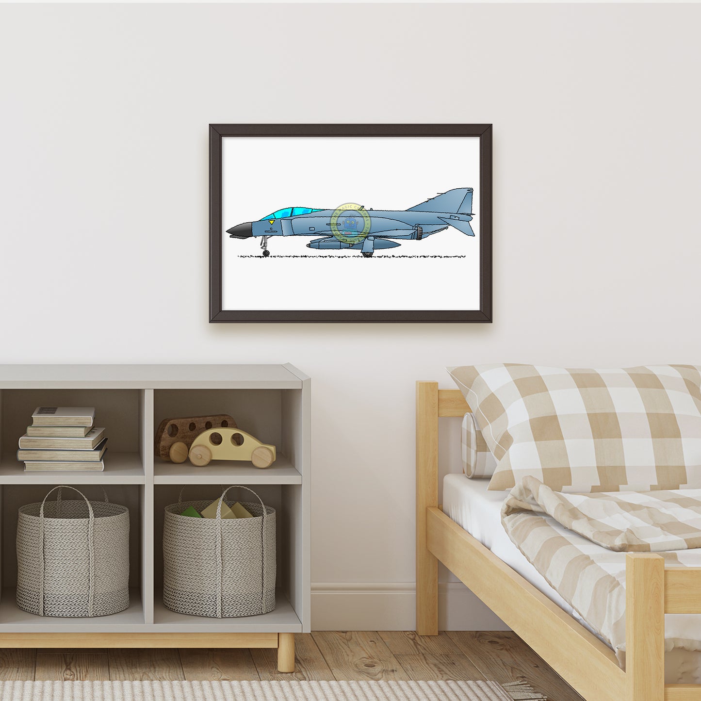 Phantom Fighter Jet Poster R114