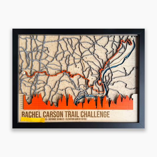 Rachel Carson Trail Challenge Map