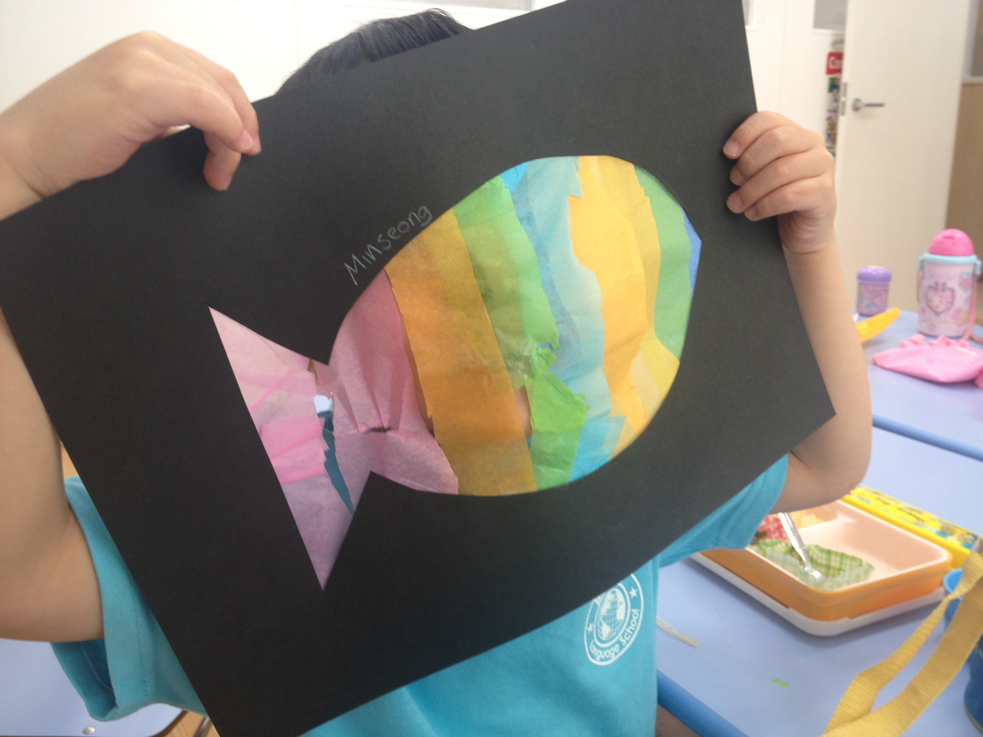 Free Rainbow Colors Window Fish Craft. Digital Download. – The Magic ...