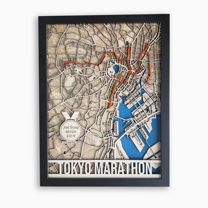 東京マラソンコースマップ
