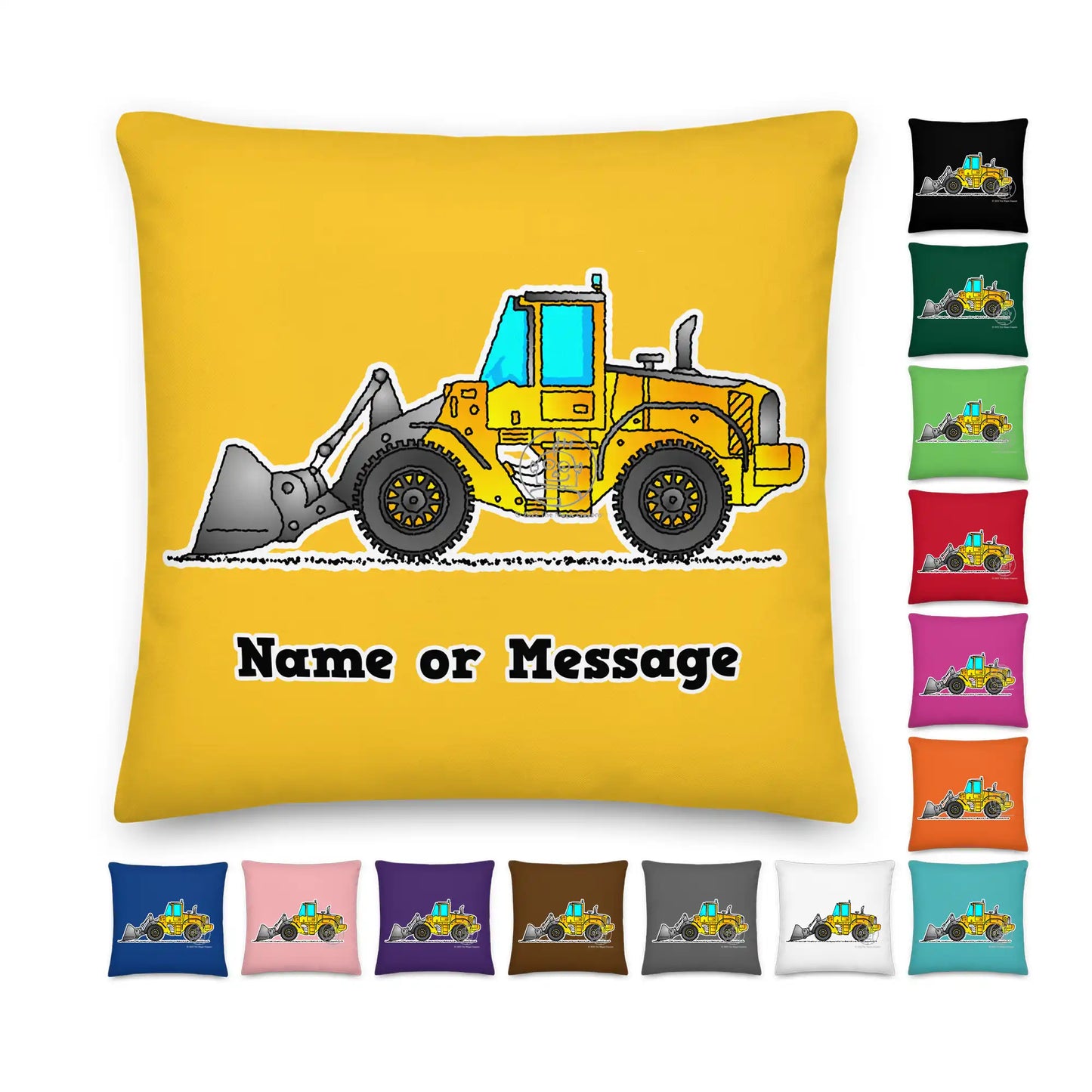 Wheel Loader Pillow Cushion P024