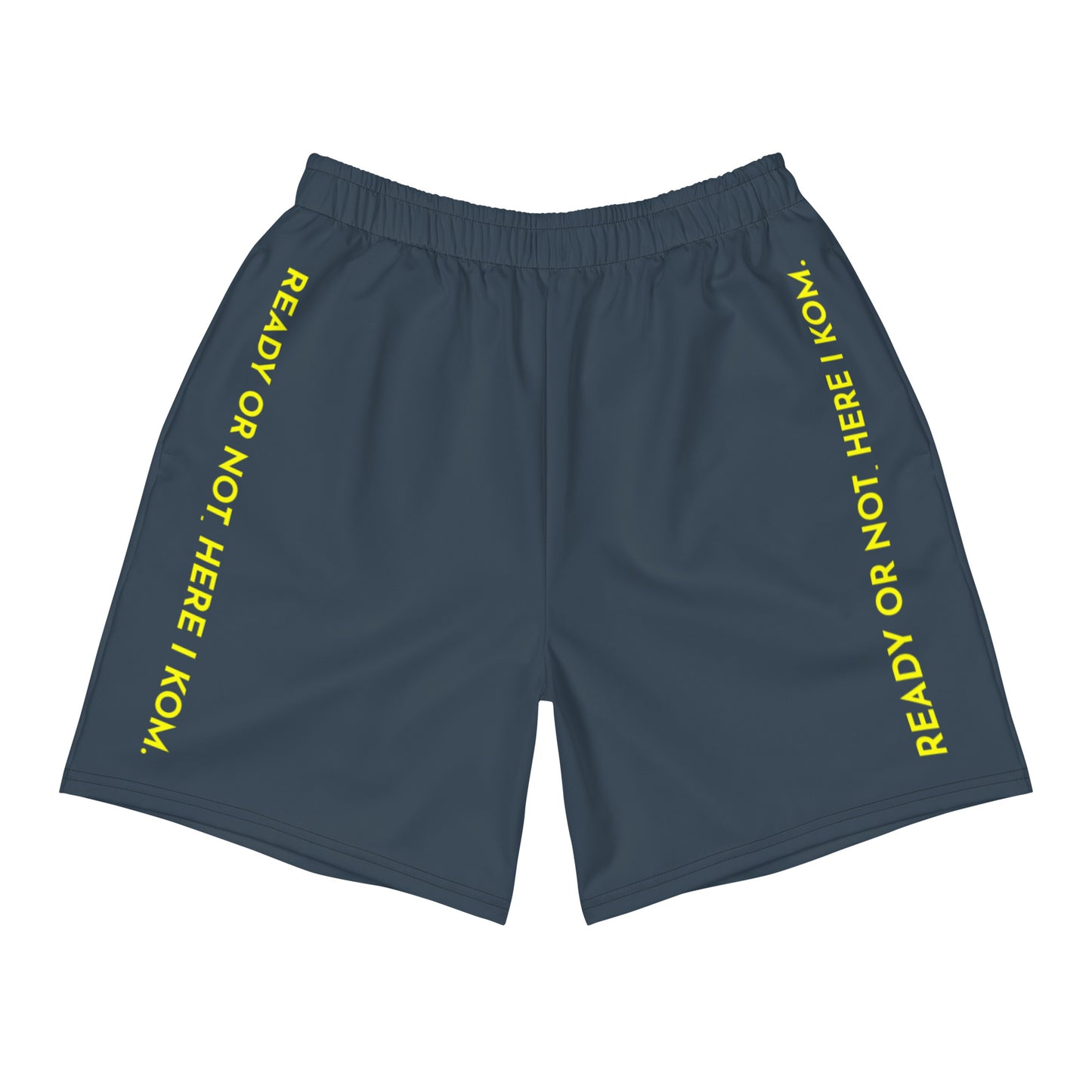 Ready Or Not, Here I KOM, Cyclists Fitness Shorts, Adult