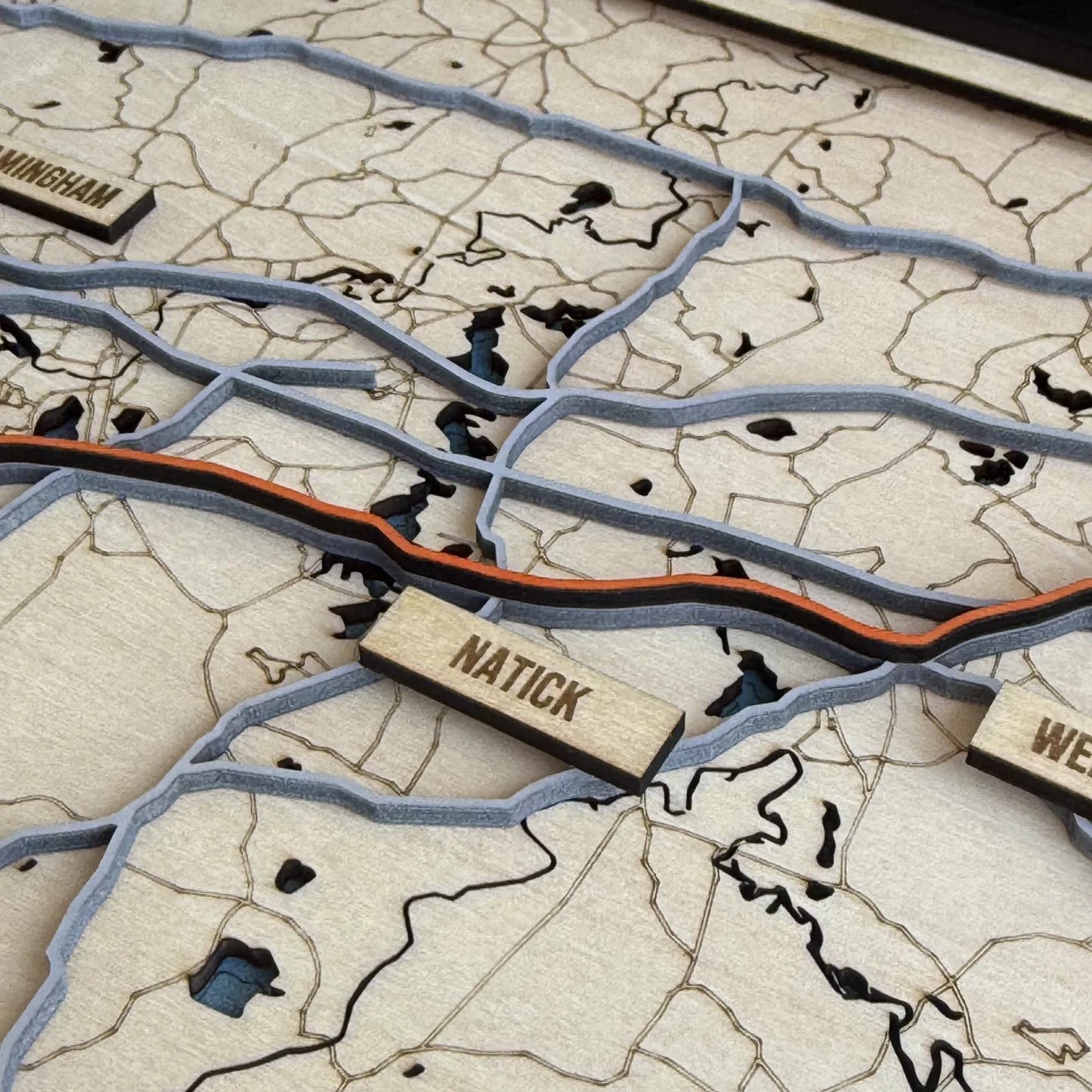 Boston Marathon Route Map