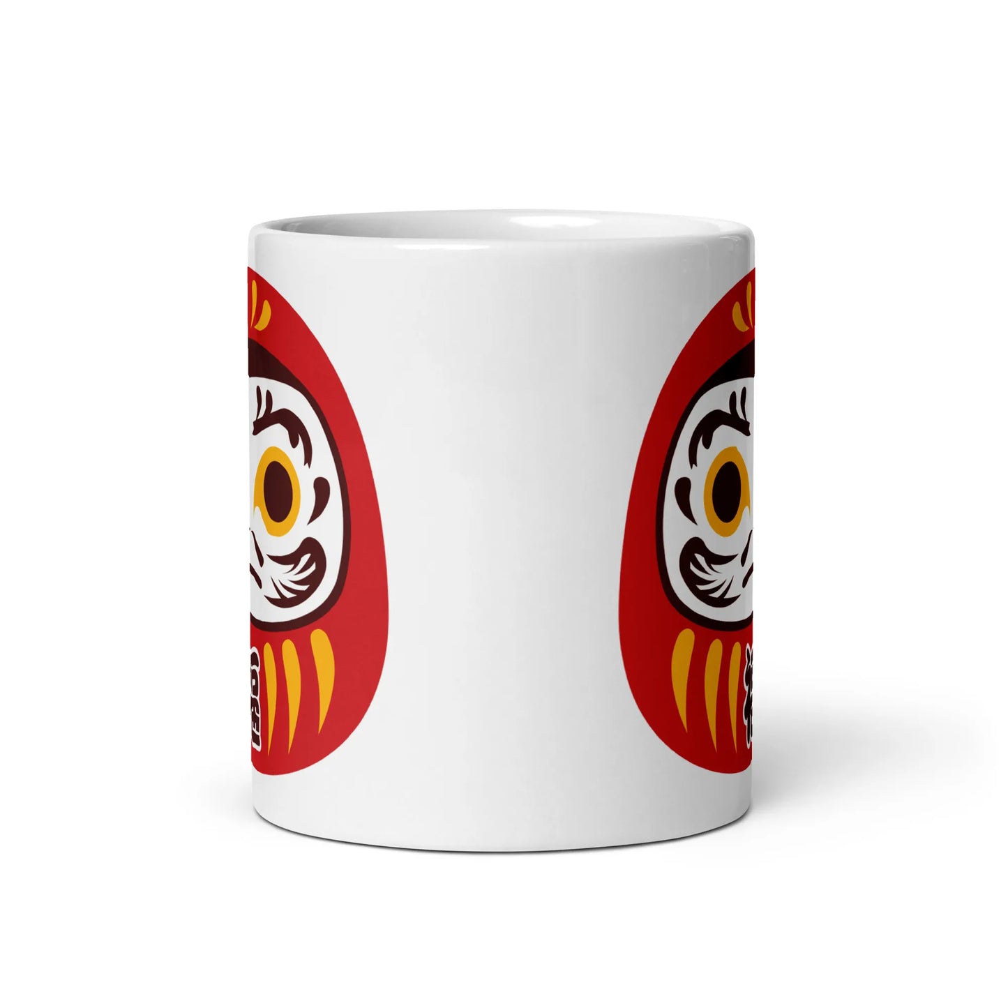 Daruma Mask Mug – Symbol of Perseverance & Luck